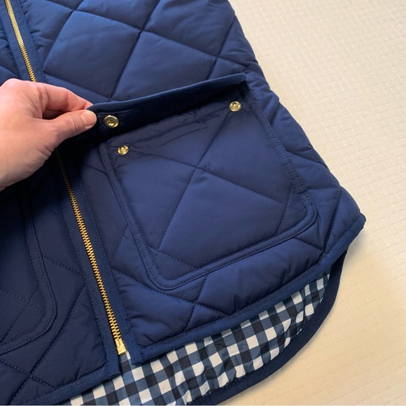 J.Crew Factory quilted puffer vest - Picture 5 of 16